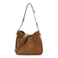 Prada Vitello Daino Hobo Messenger Bag Caramel