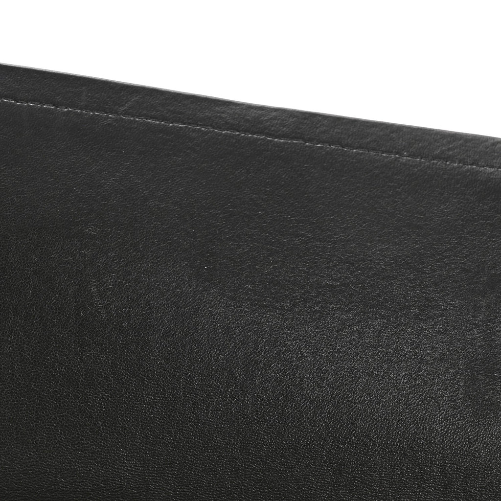 Chanel Lambskin Quilted Jumbo Double Flap Black