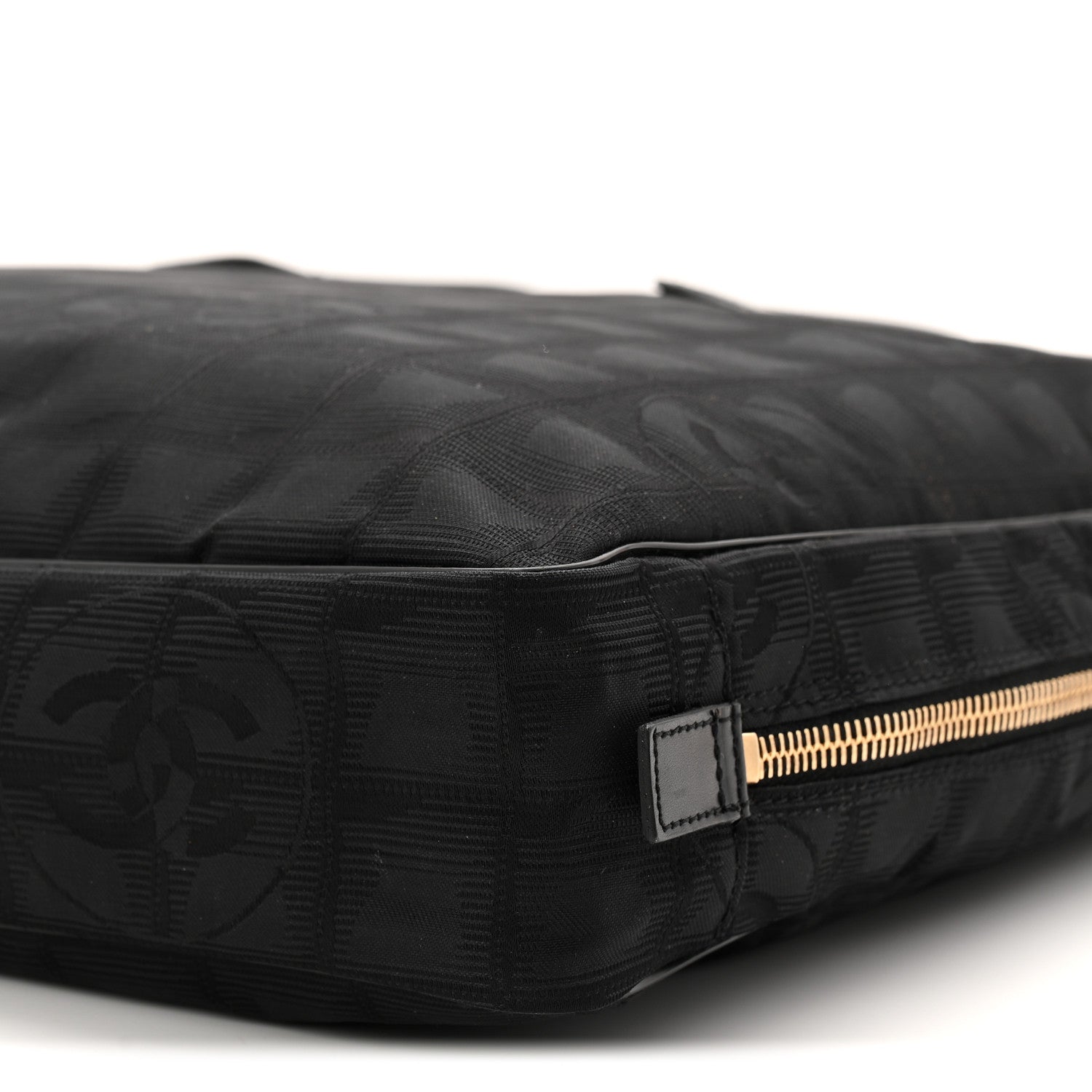 Chanel Nylon Travel Briefcase Black