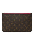 Louis Vuitton Monogram Neverfull MM GM Pochette Pivoine