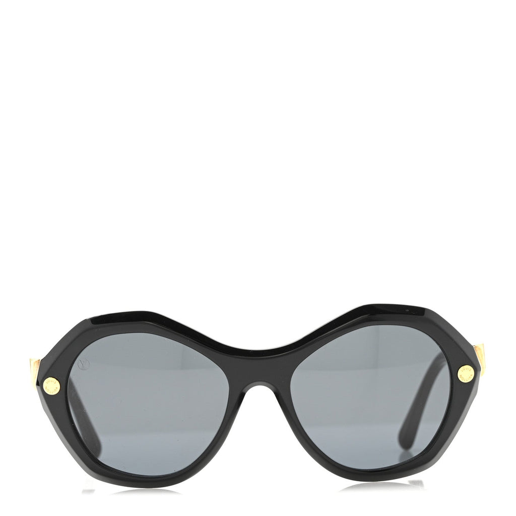 Louis Vuitton Acetate Chamade Lady Sunglasses Z2368W Black