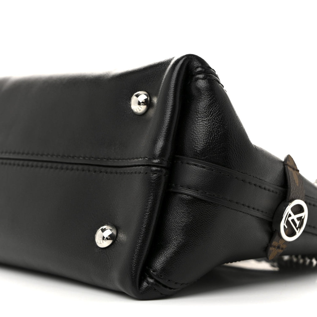 Louis Vuitton Lambskin CarryAll Cargo Vibe PM Black