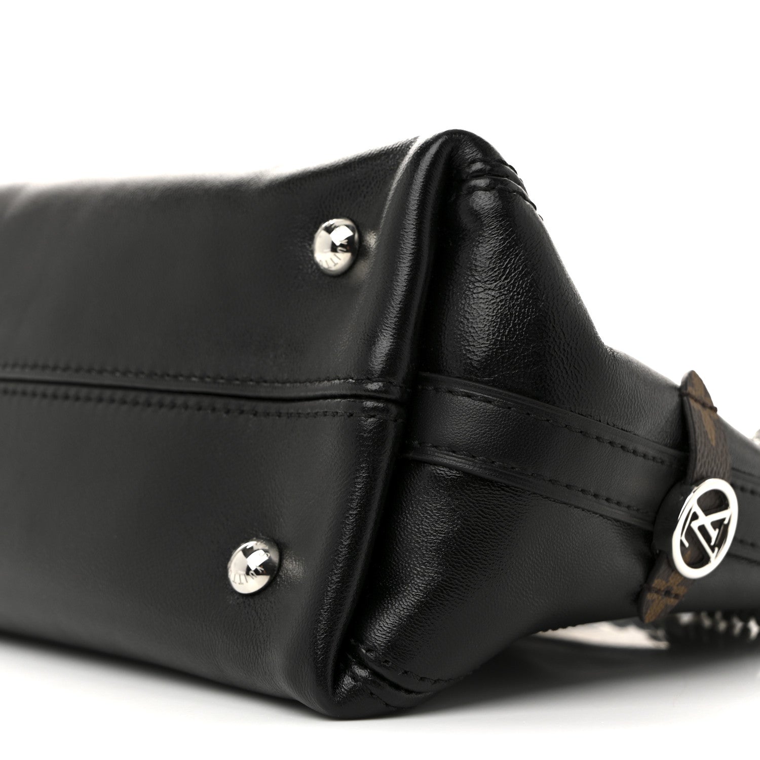 Louis Vuitton Lambskin CarryAll Cargo Vibe PM Black