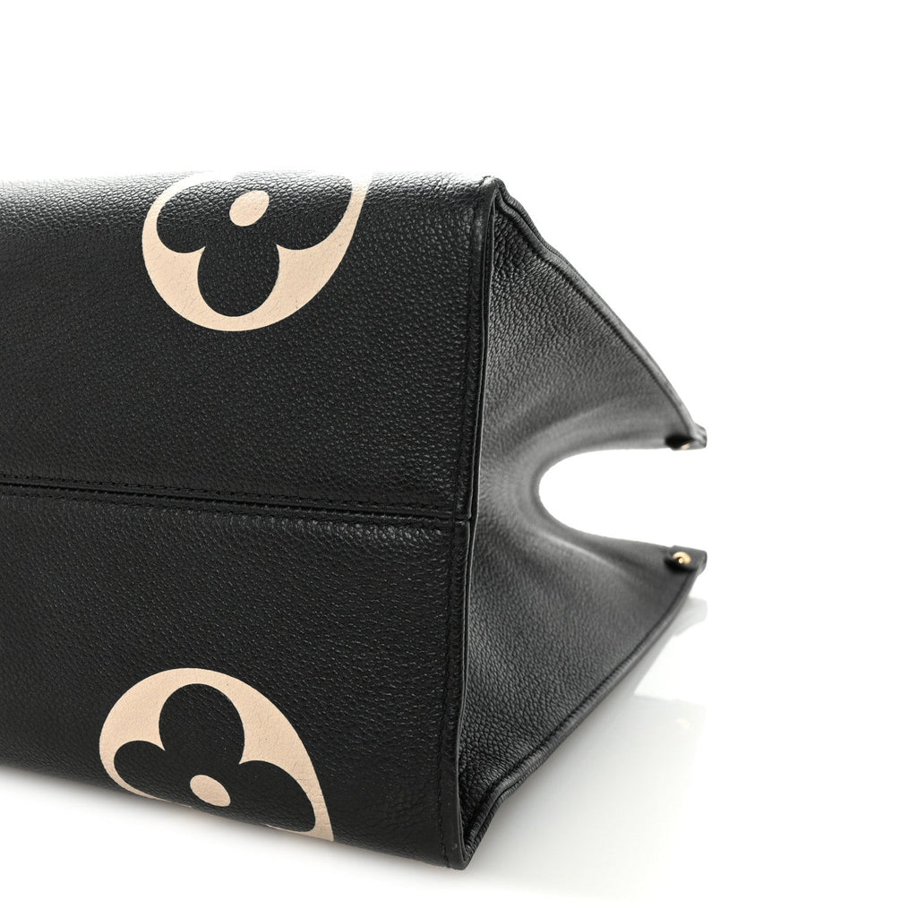 Louis Vuitton Empreinte Monogram Giant Onthego GM Black Beige