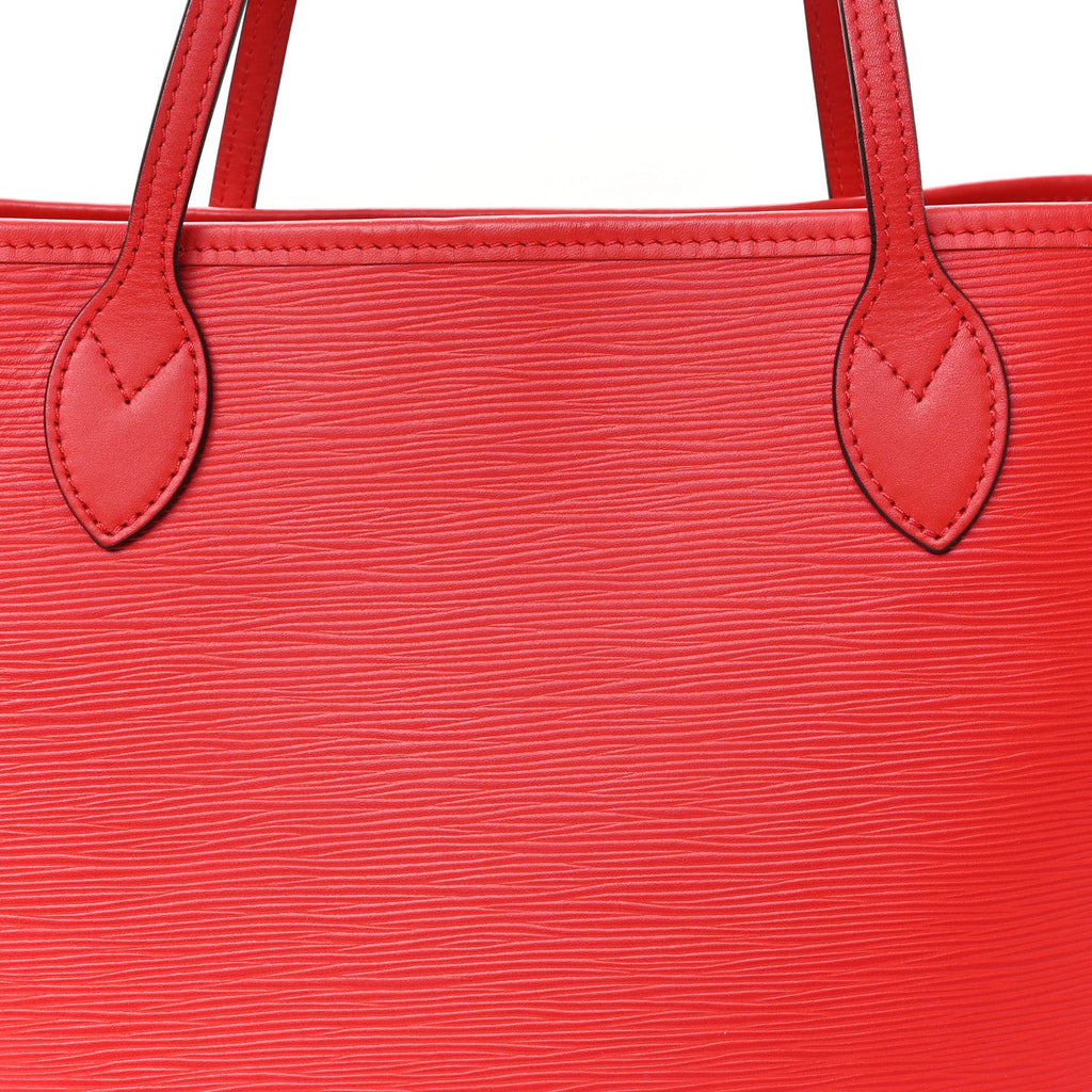 Louis Vuitton Epi Neverfull MM Coquelicot