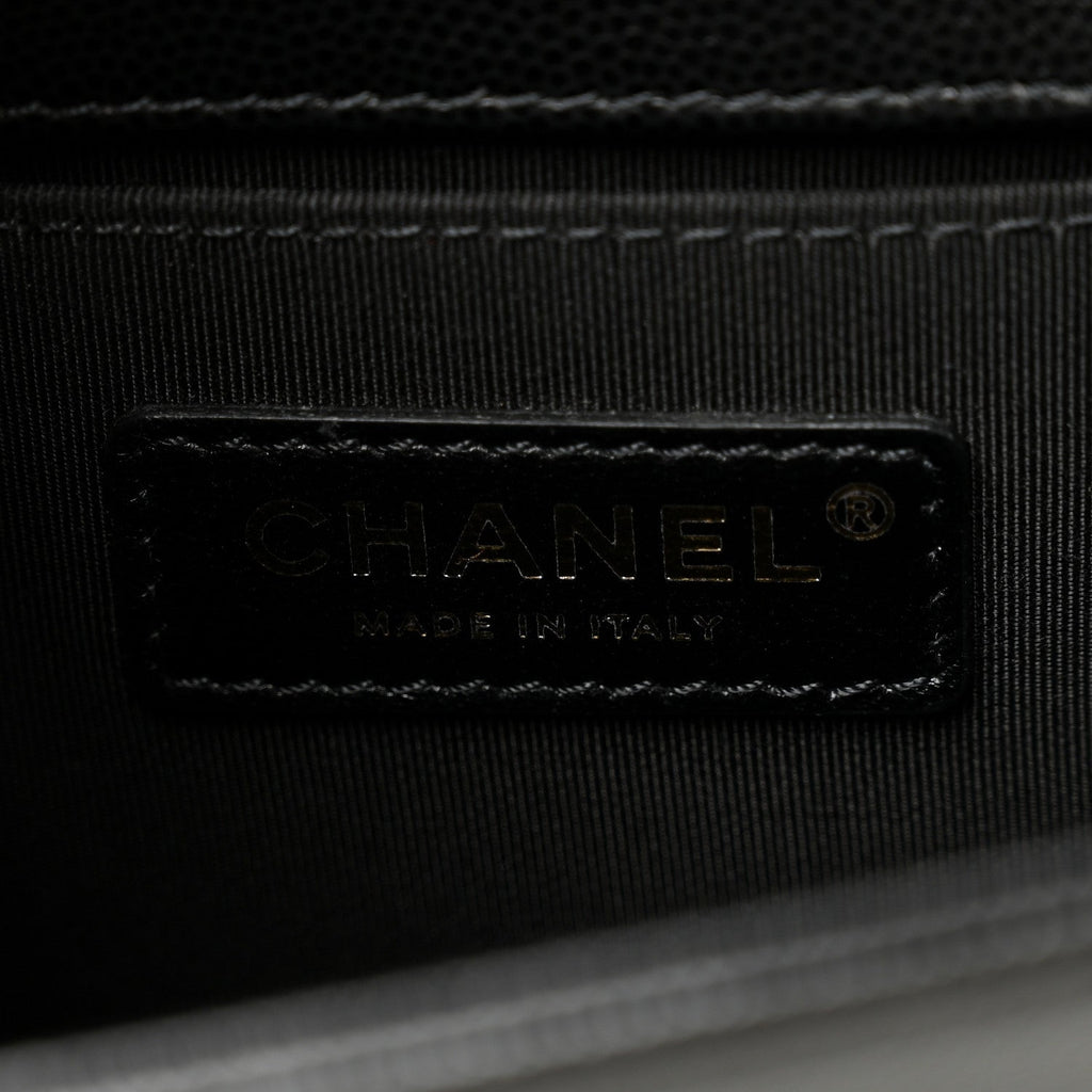 Chanel Caviar Quilted Small Boy Flap Black