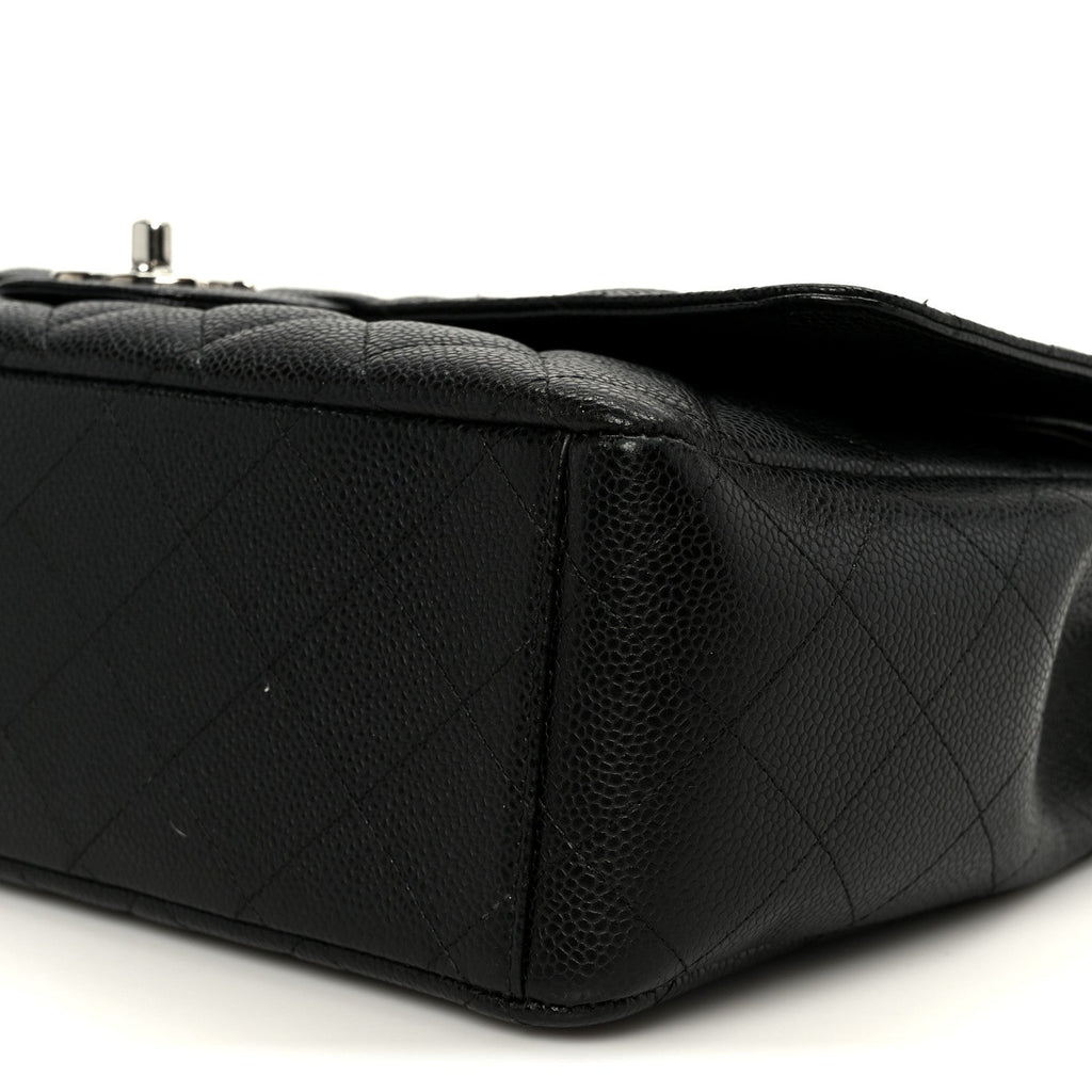 Chanel Caviar Quilted Maxi Double Flap Black