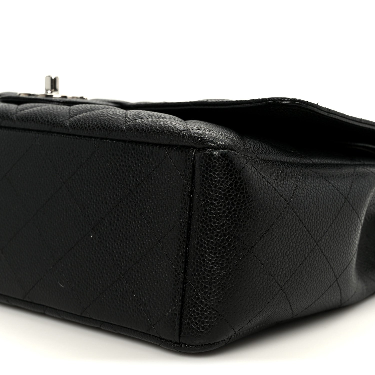 Chanel Caviar Quilted Maxi Double Flap Black