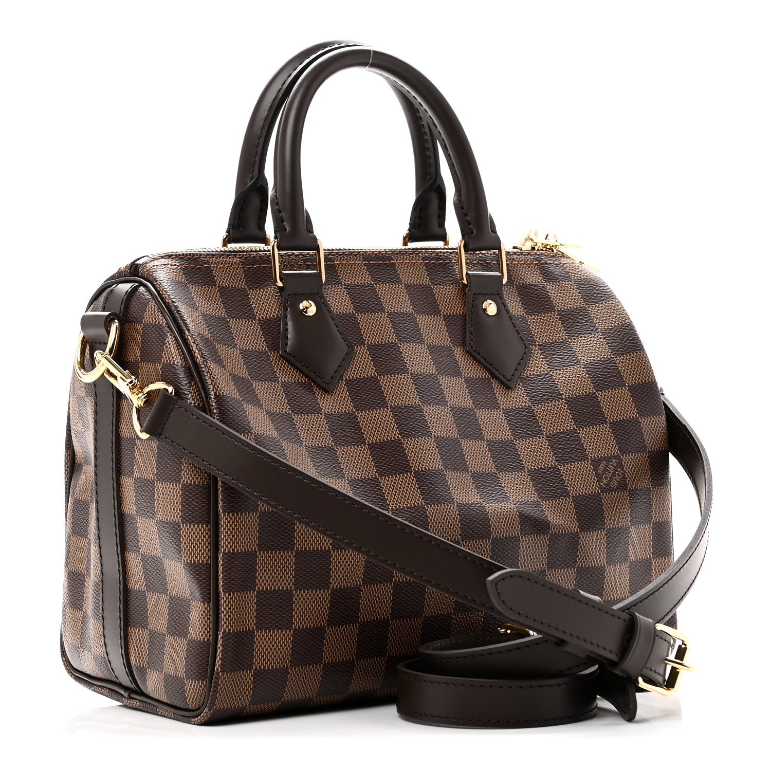 Louis Vuitton Damier Ebene Speedy Bandouliere 25