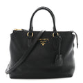 Prada Vitello Phenix Tote Black