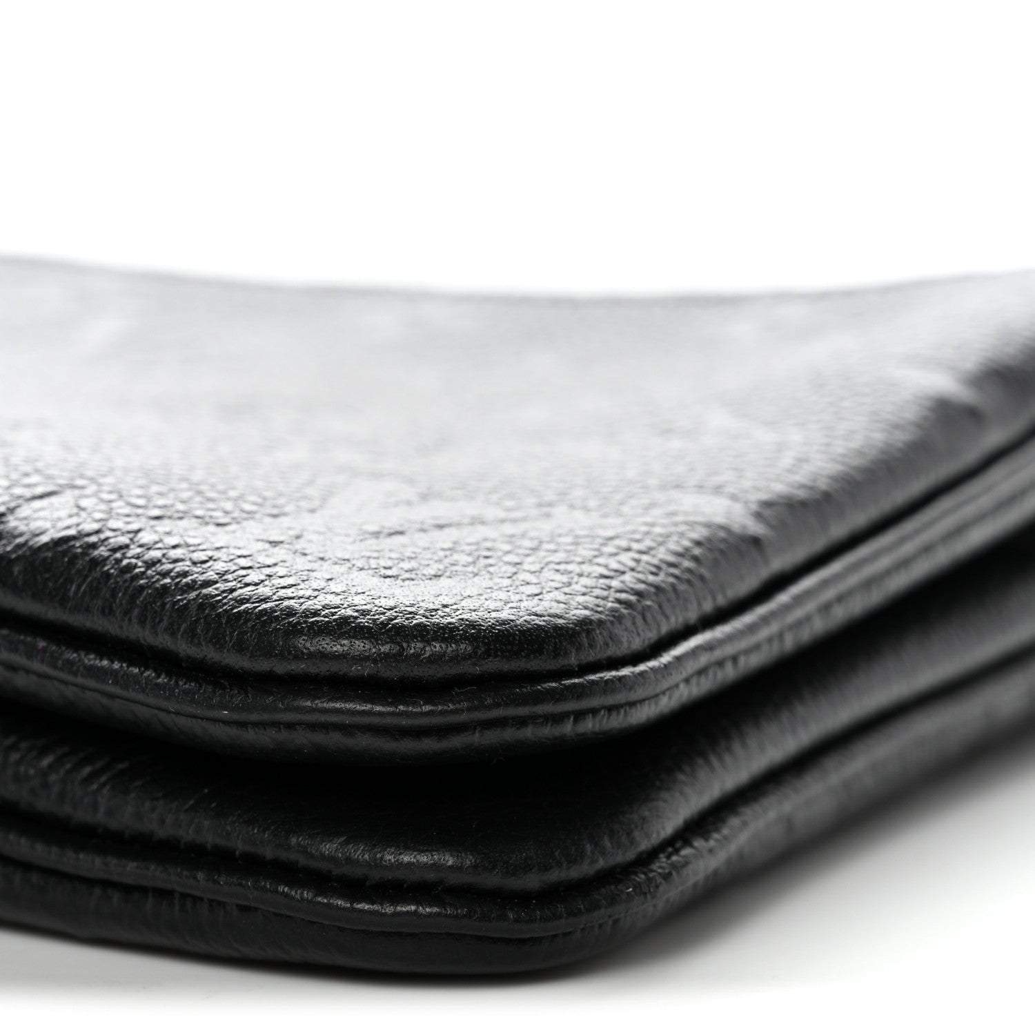 Louis Vuitton Empreinte Double Zip Pochette Black