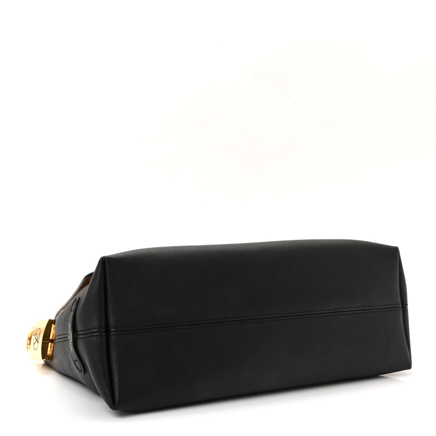 Louis Vuitton Grained Calfskin Low Key Messenger Black