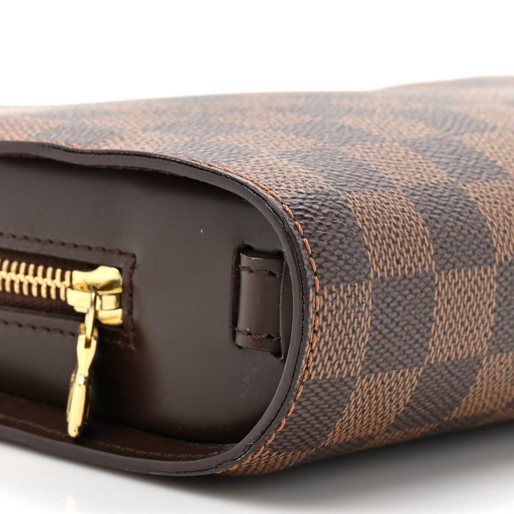 Louis Vuitton Damier Ebene Pochette Saint Louis Clutch