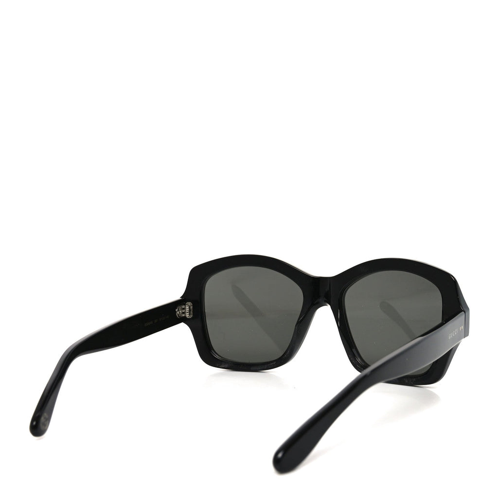 Gucci Acetate Rectangle Frame Sunglasses GG0624S Black