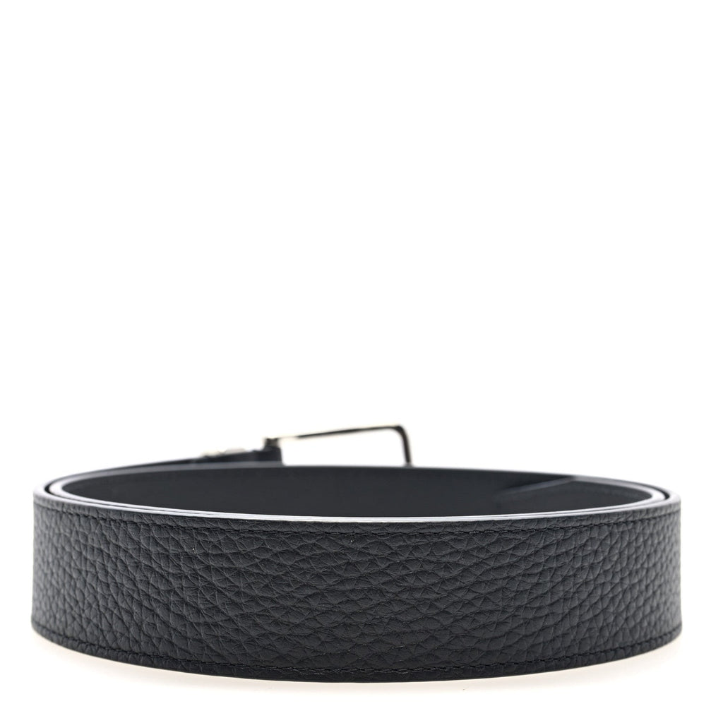 Louis Vuitton Taurillon 35mm Pont Neuf Belt 85 34 Black