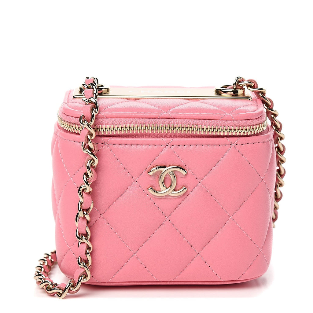 Chanel Quilted Mini Vanity Case