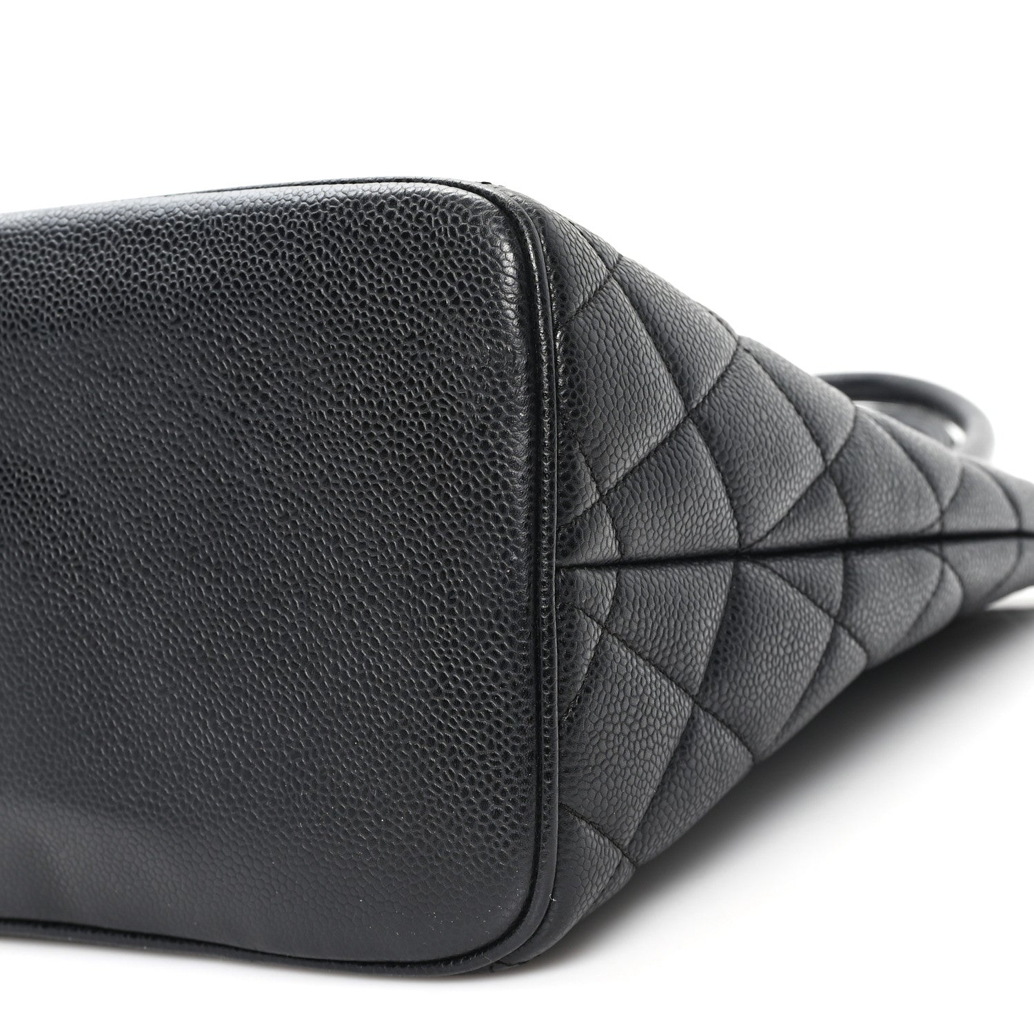 Chanel Caviar Quilted Medallion Tote Black