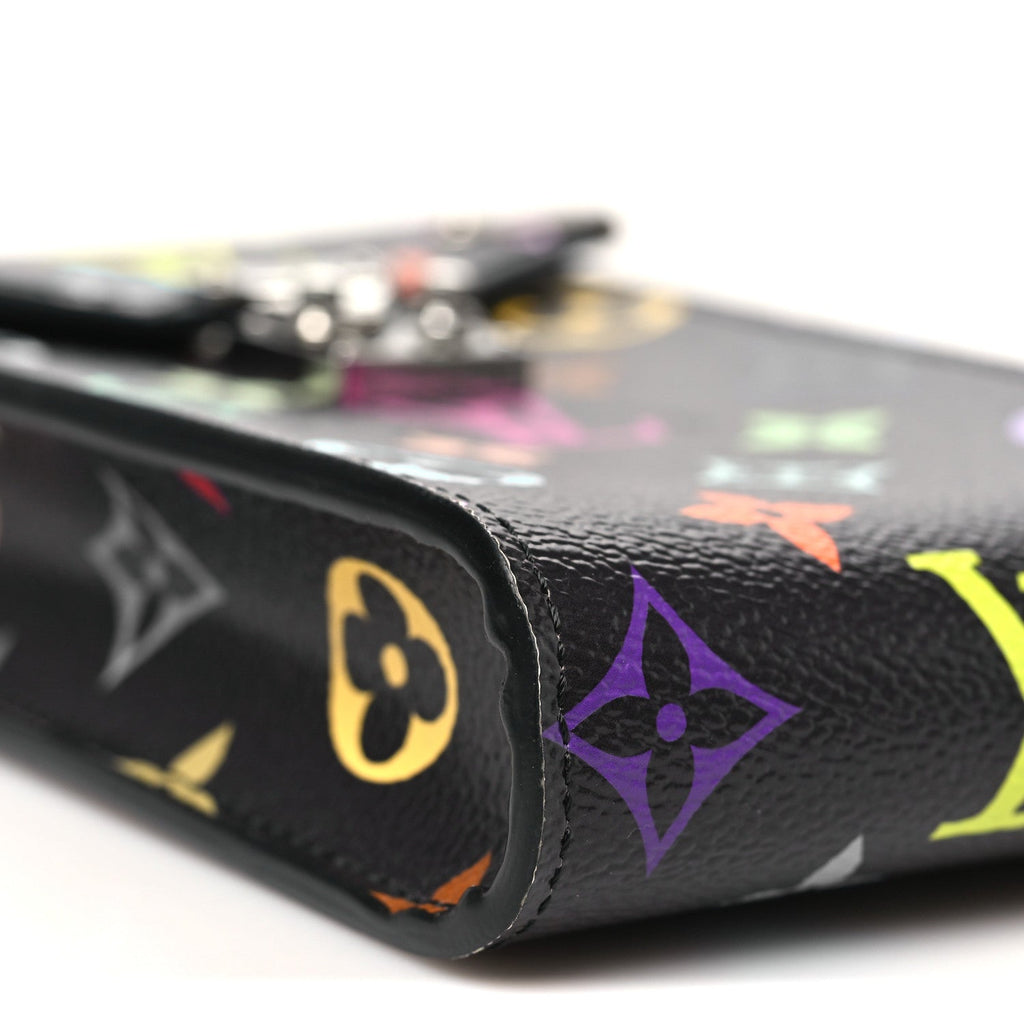 Louis Vuitton LV X TM Monogram Multicolor Phone Pouch Metis Black