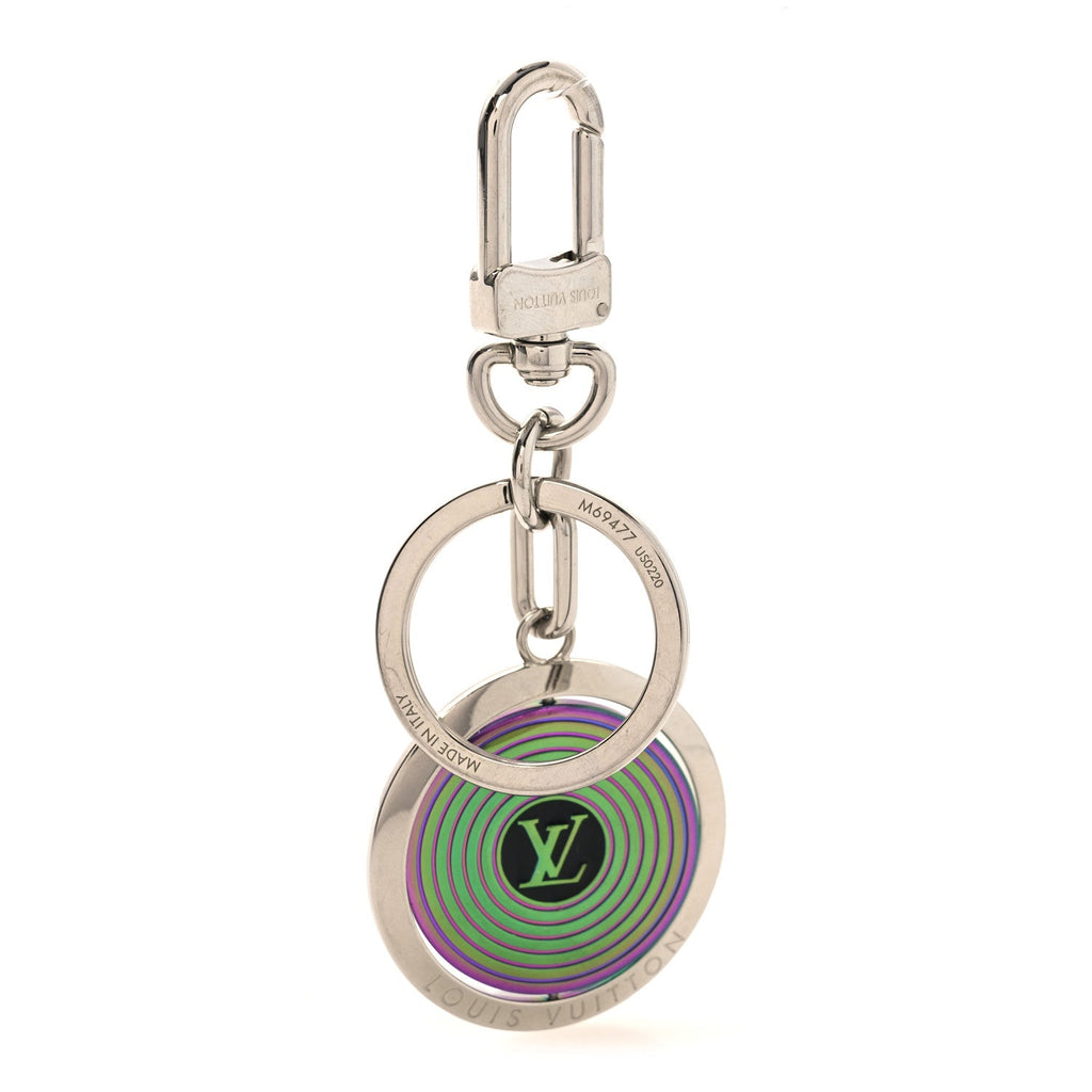 Louis Vuitton LV Sound Key Chain Bag Charm Oily