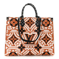 Louis Vuitton Monogram Giant Crafty Onthego GM Crème Caramel
