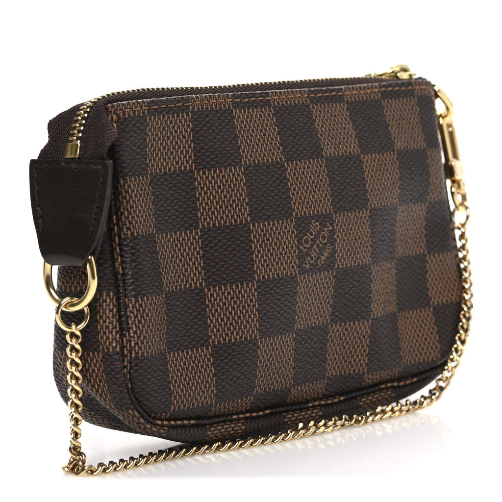 Louis Vuitton Damier Ebene Mini Pochette Accessories