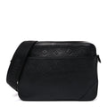 Louis Vuitton Calfskin Monogram Shadow Duo Messenger Black