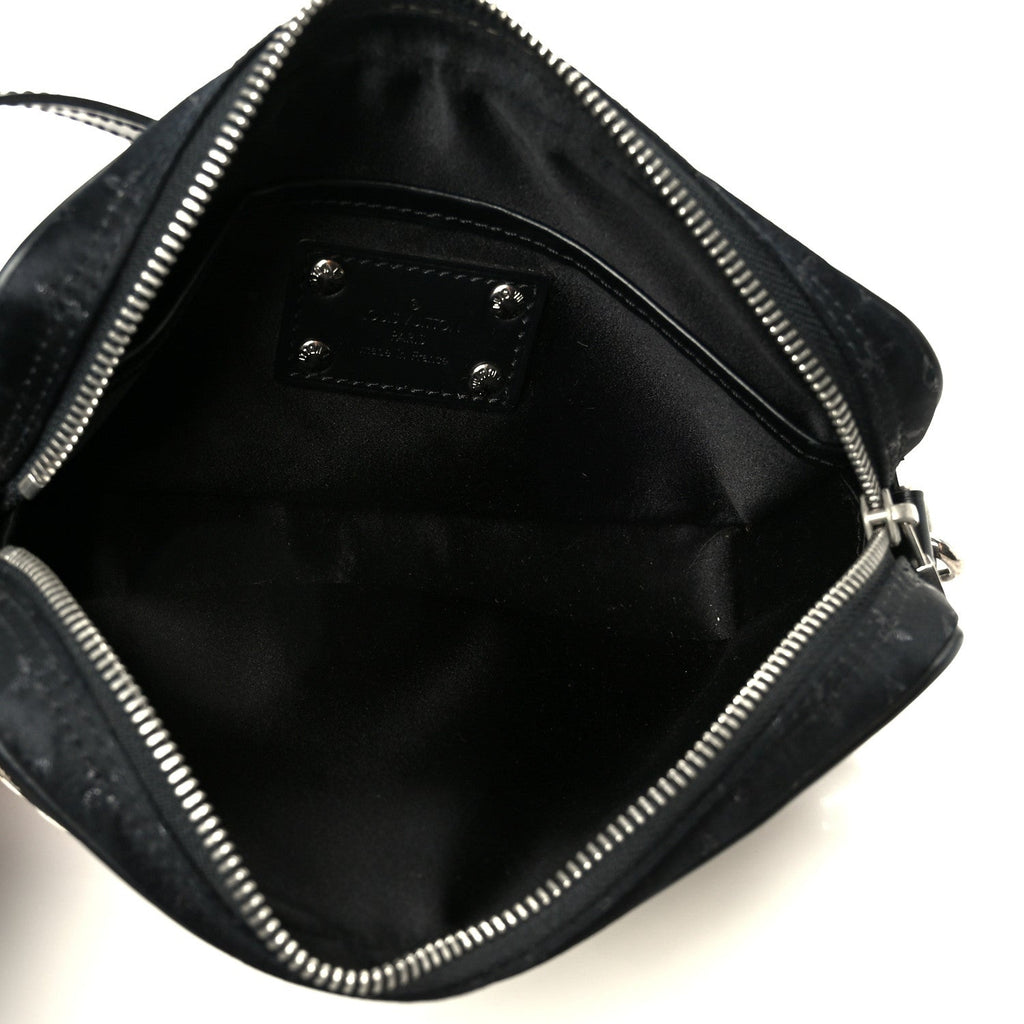 Louis Vuitton Satin Mini Monogram Conte De Fees Pochette Black