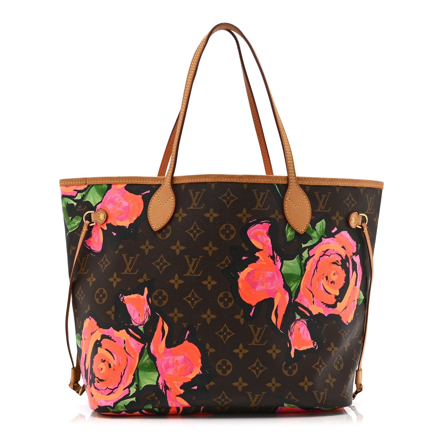 Louis Vuitton Monogram Roses Neverfull MM