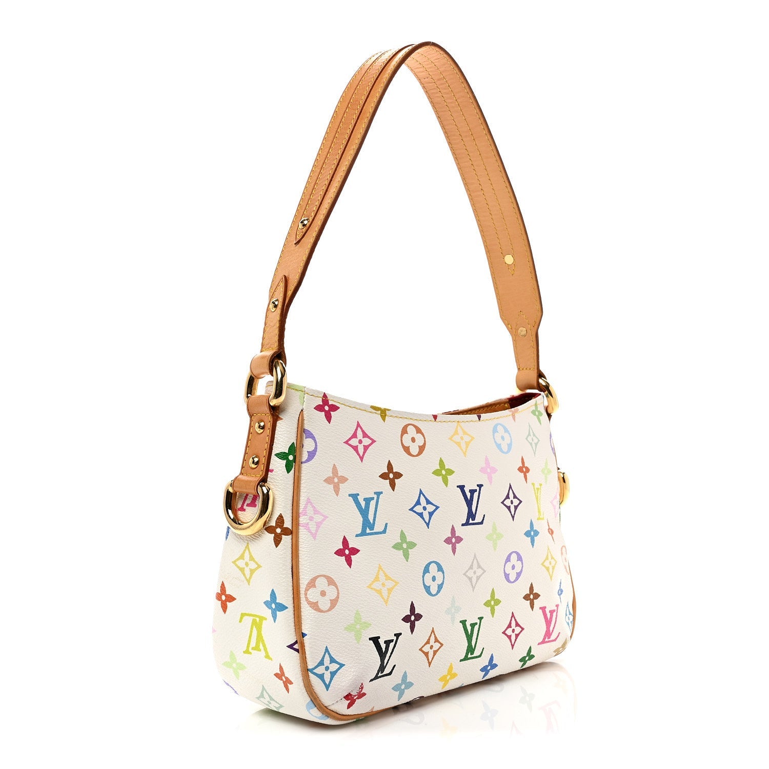 Louis Vuitton Monogram Multicolor Lodge PM White