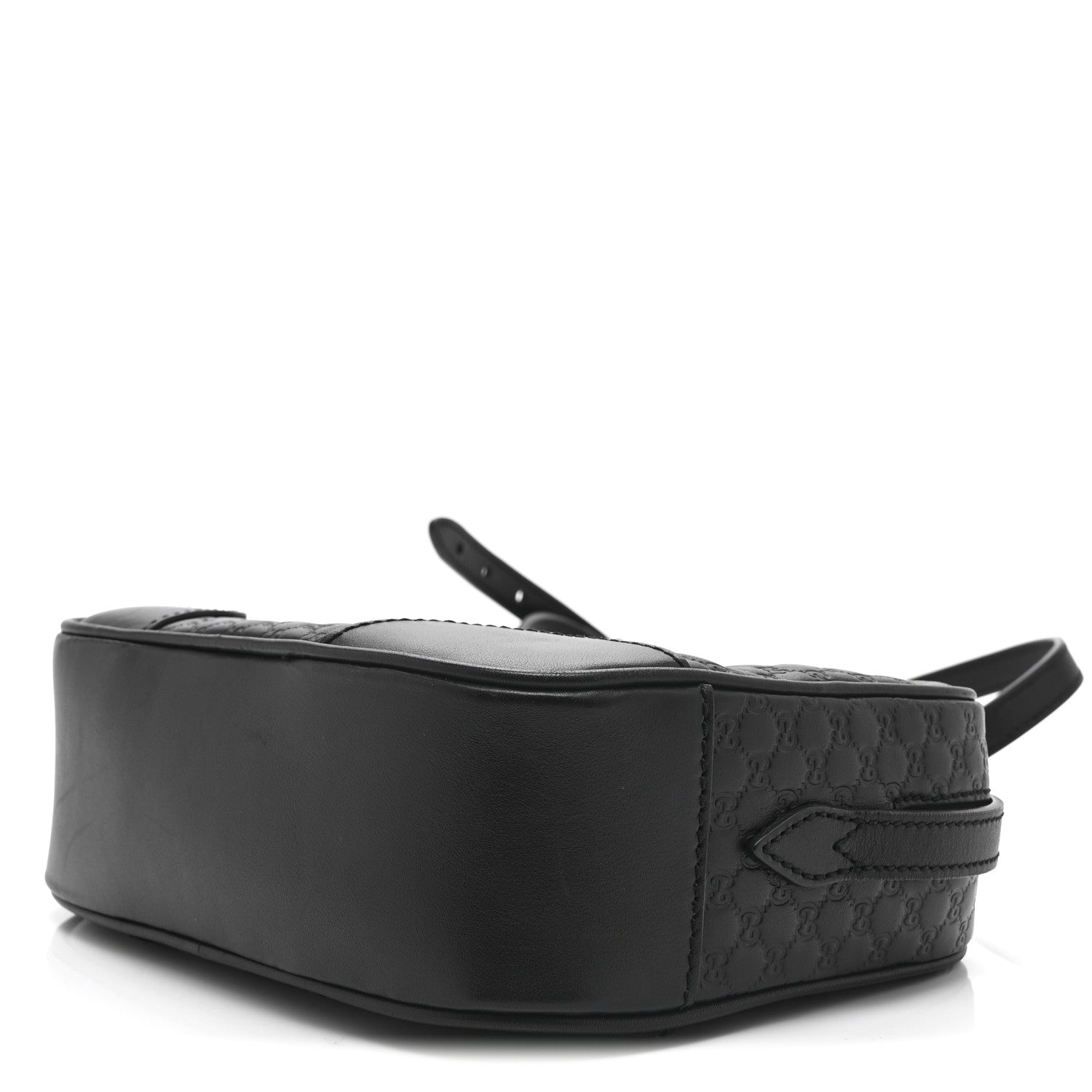 Gucci Microguccissima Mini Bree Messenger Bag Black