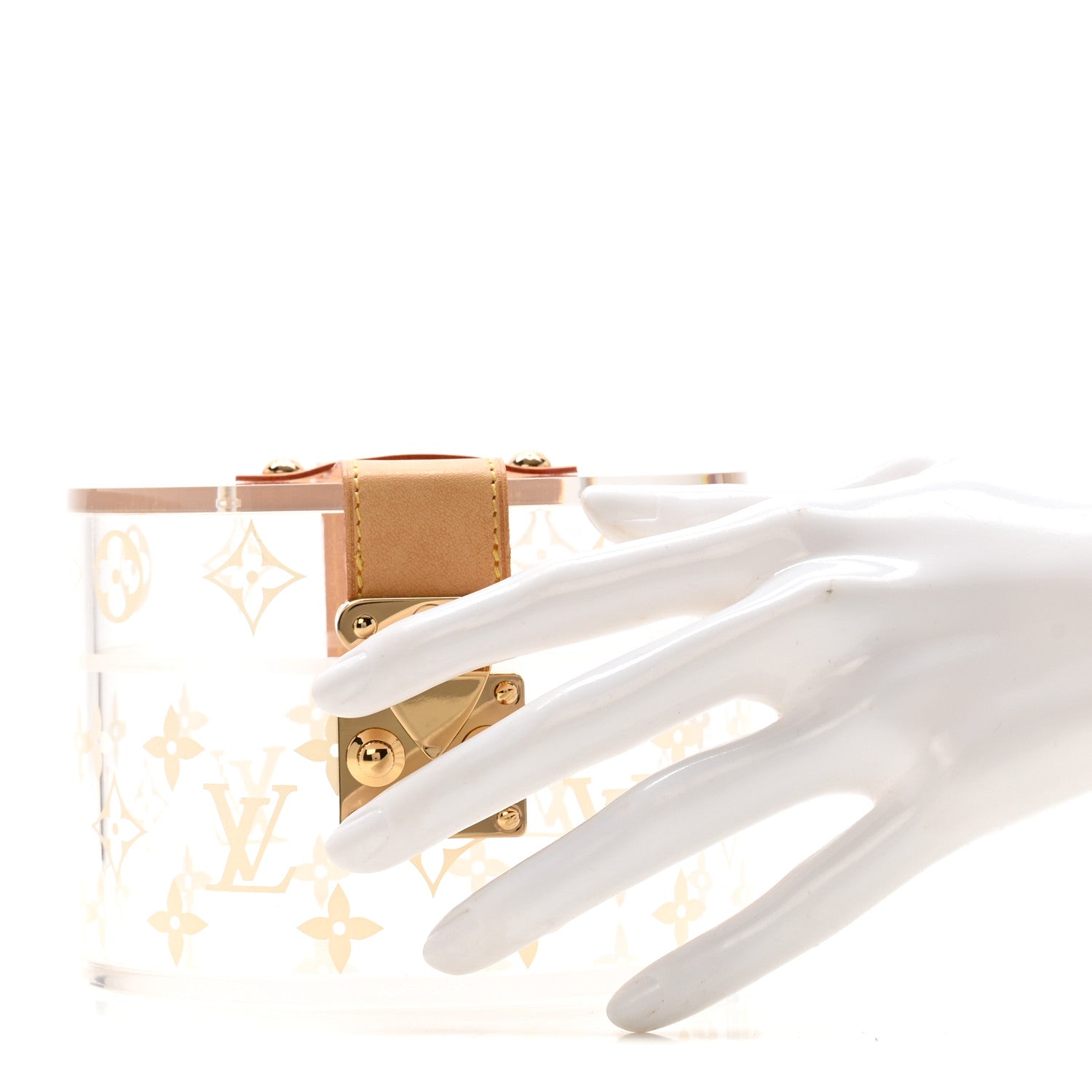Louis Vuitton Transparent Plexiglass Box Scott