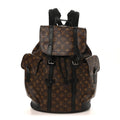 Louis Vuitton Monogram Macassar Christopher MM Backpack
