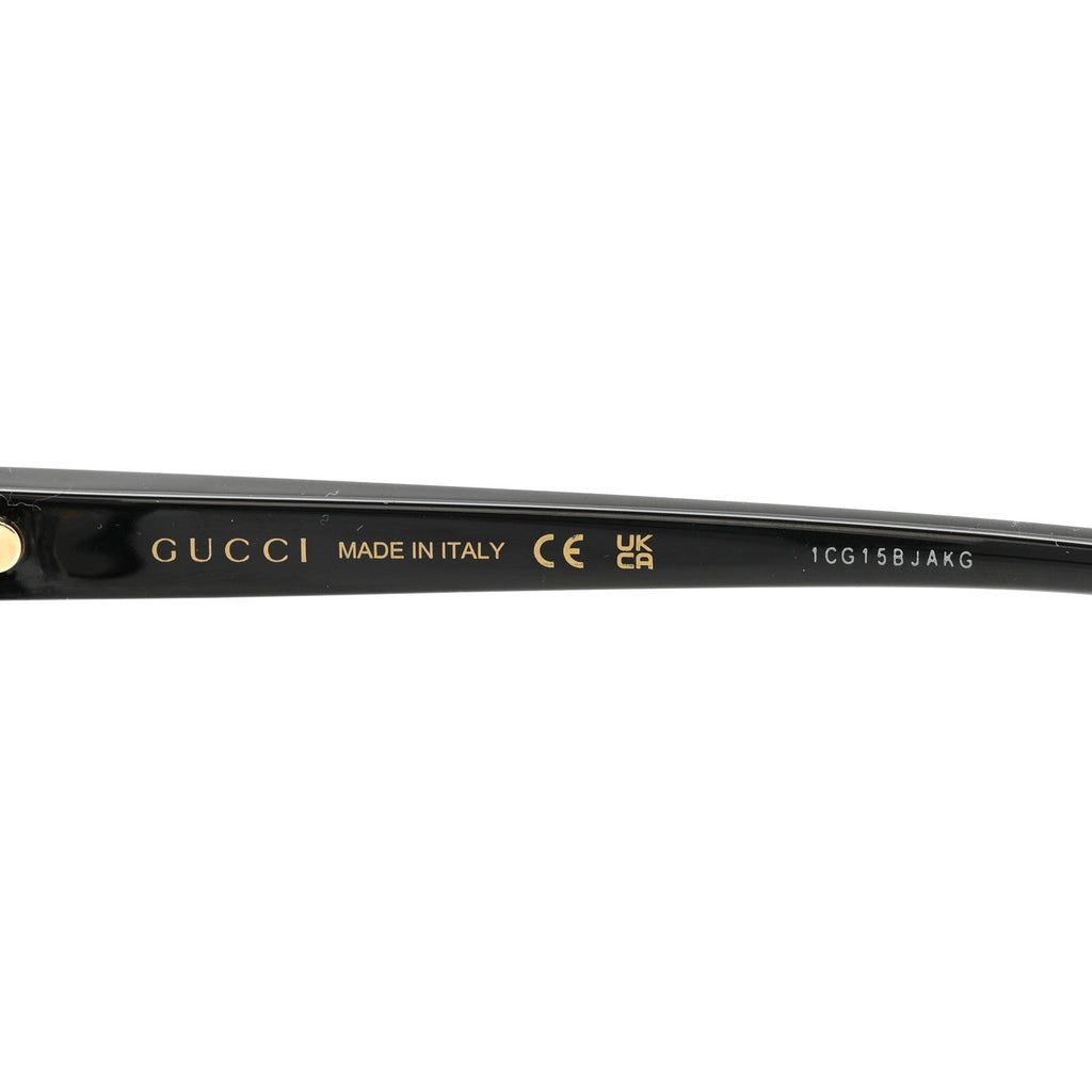 Gucci Acetate Cat Eye GG0369S Sunglasses Black