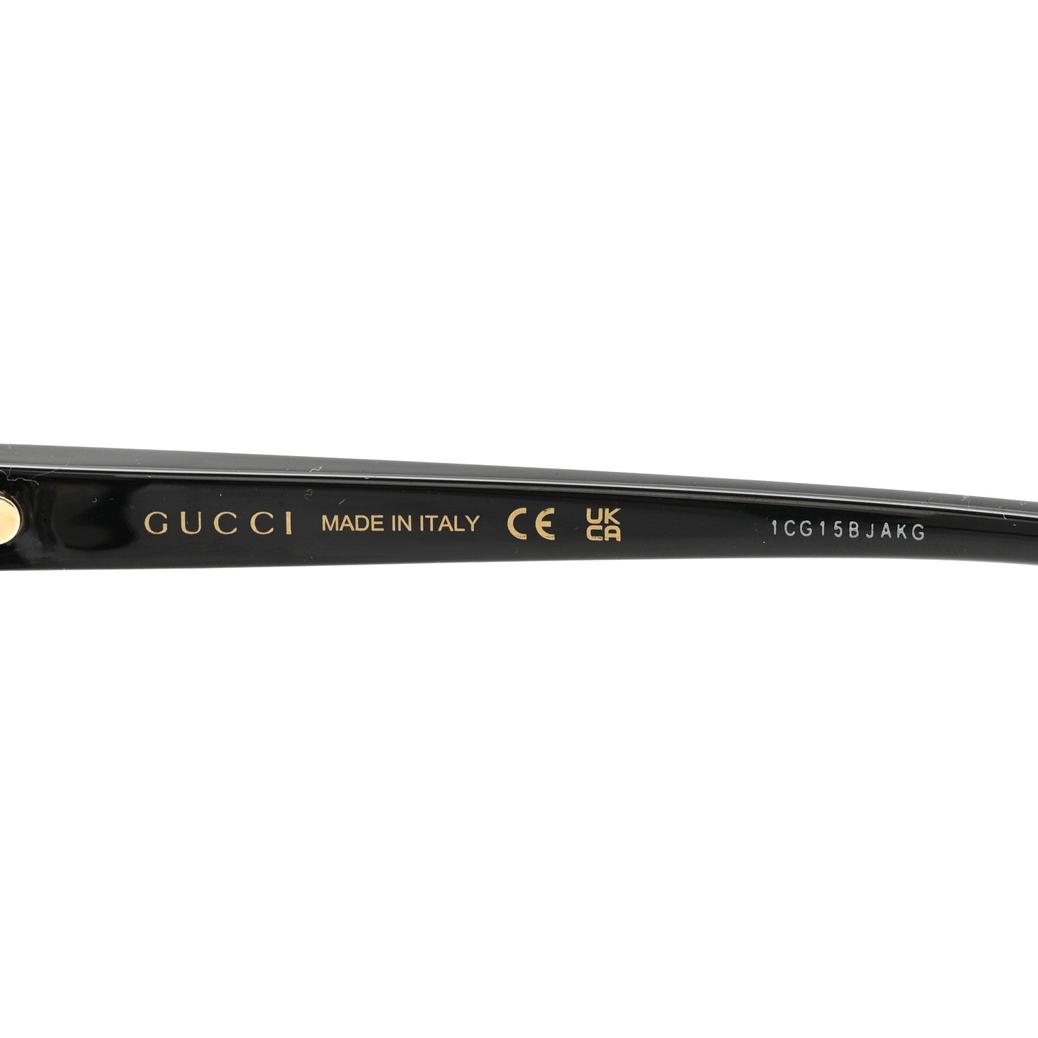 Gucci Acetate Cat Eye GG0369S Sunglasses Black
