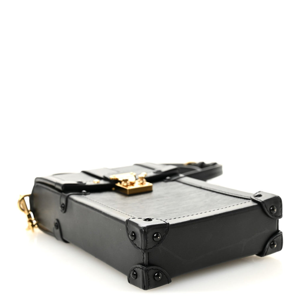 Louis Vuitton Epi Pochette Trunk Verticale Black