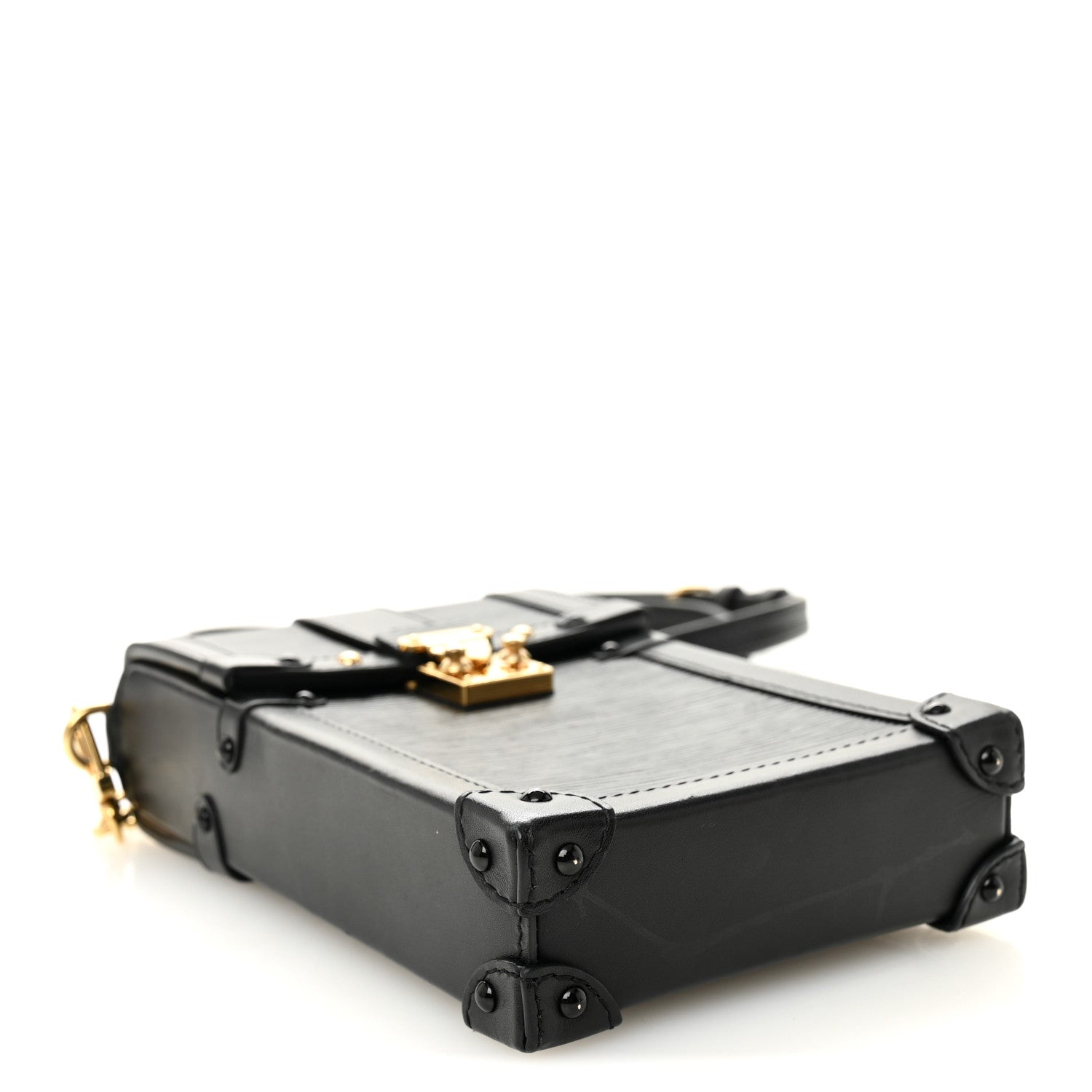 Louis Vuitton Epi Pochette Trunk Verticale Black
