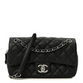 Chanel Caviar Quilted Medium Easy Flap Black