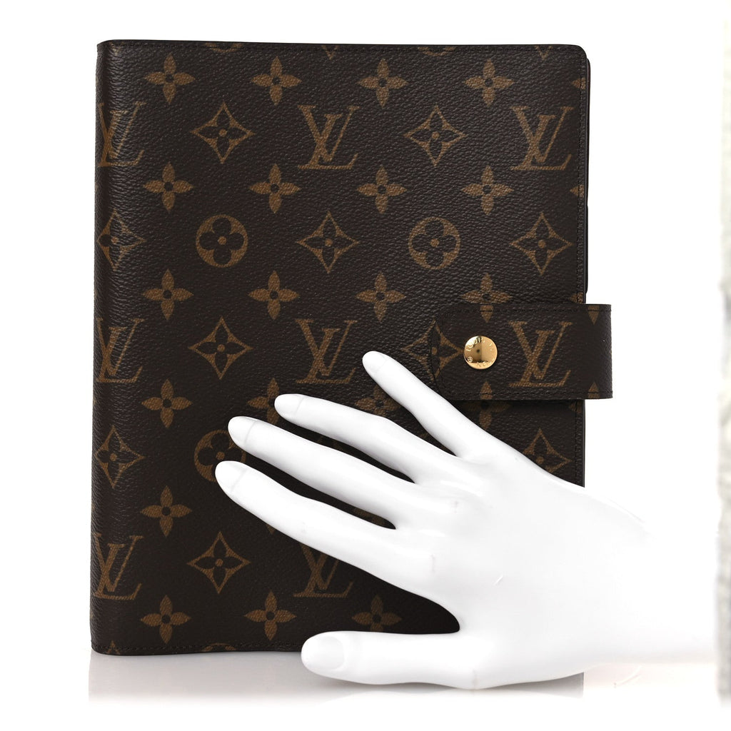Louis Vuitton Monogram Large Ring Agenda Cover