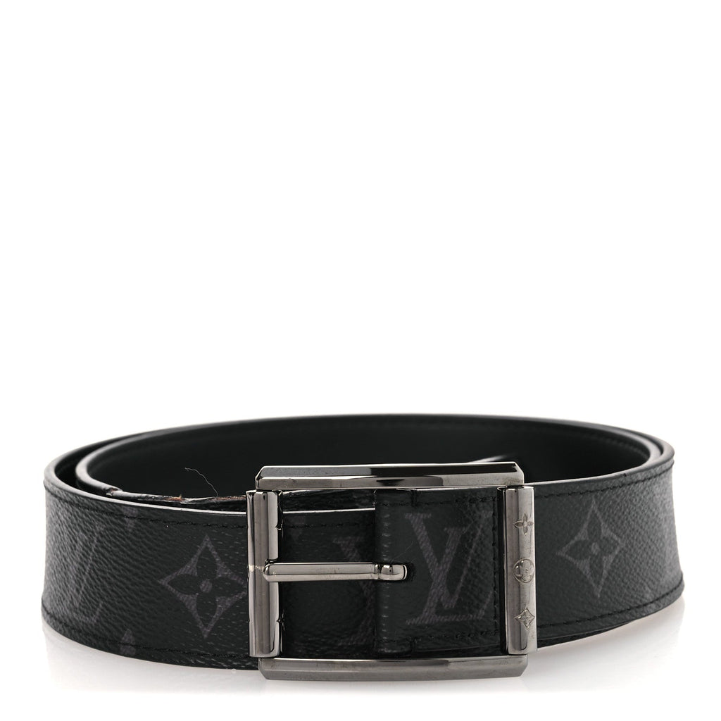 Louis Vuitton Monogram Eclipse 35 MM Voyager 95 38 Belt
