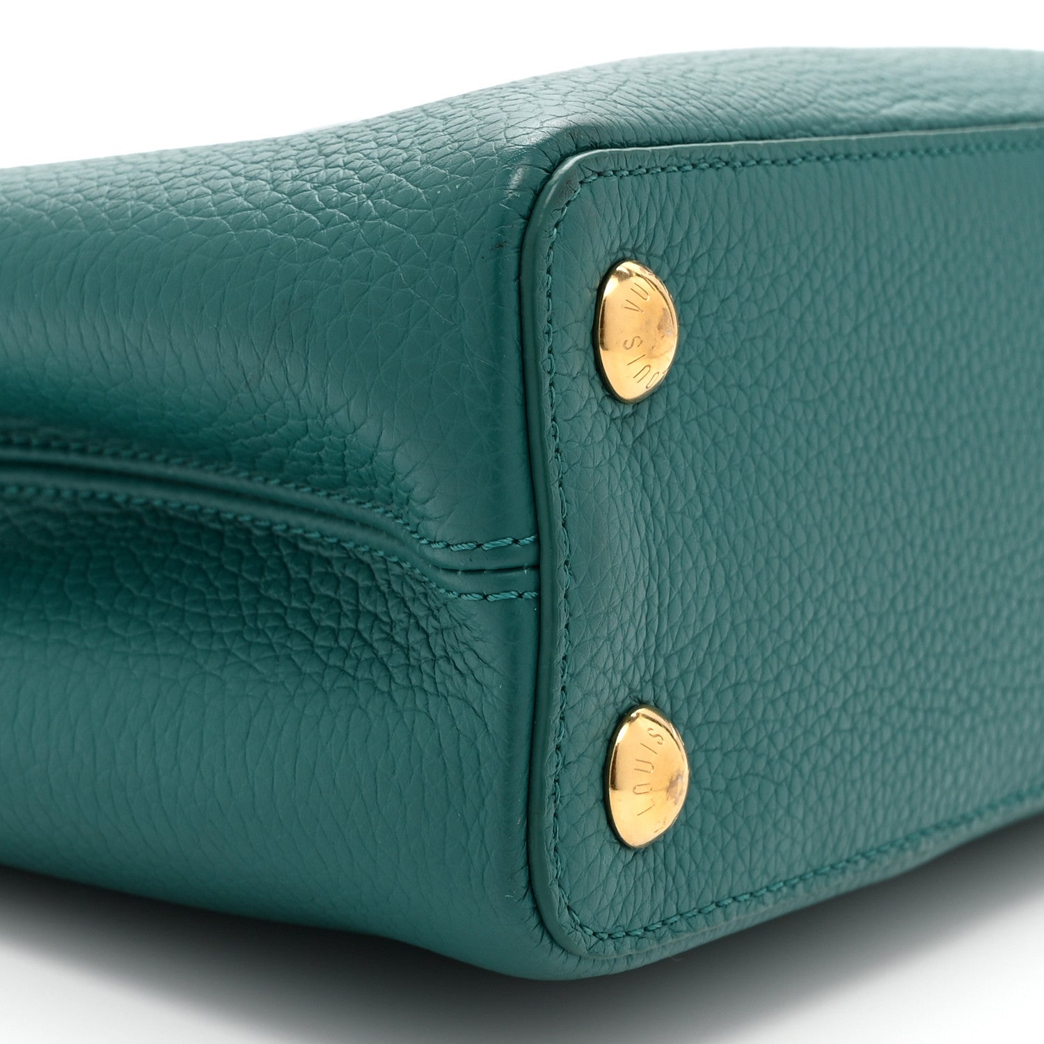 Louis Vuitton Taurillon Capucines BB Green