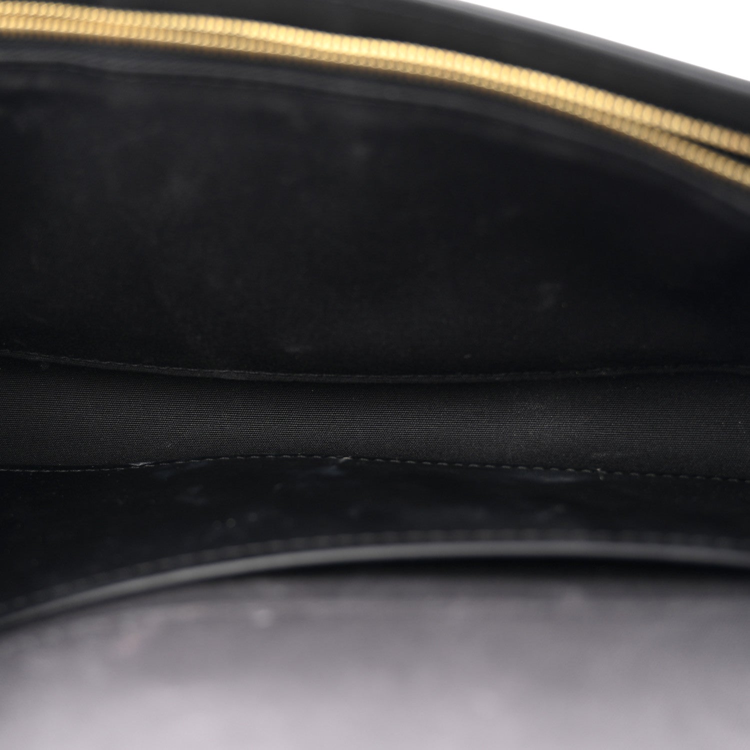 Louis Vuitton Patent Louise Clutch Black