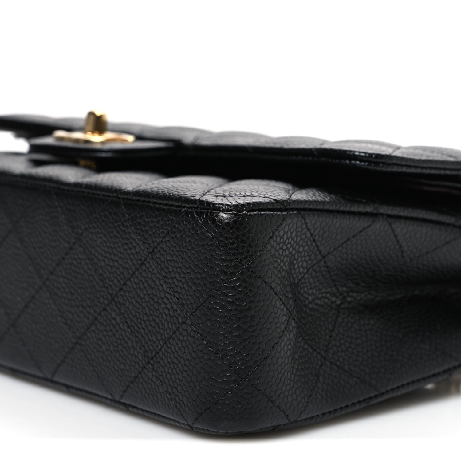 Chanel Caviar Quilted Medium Double Flap Black