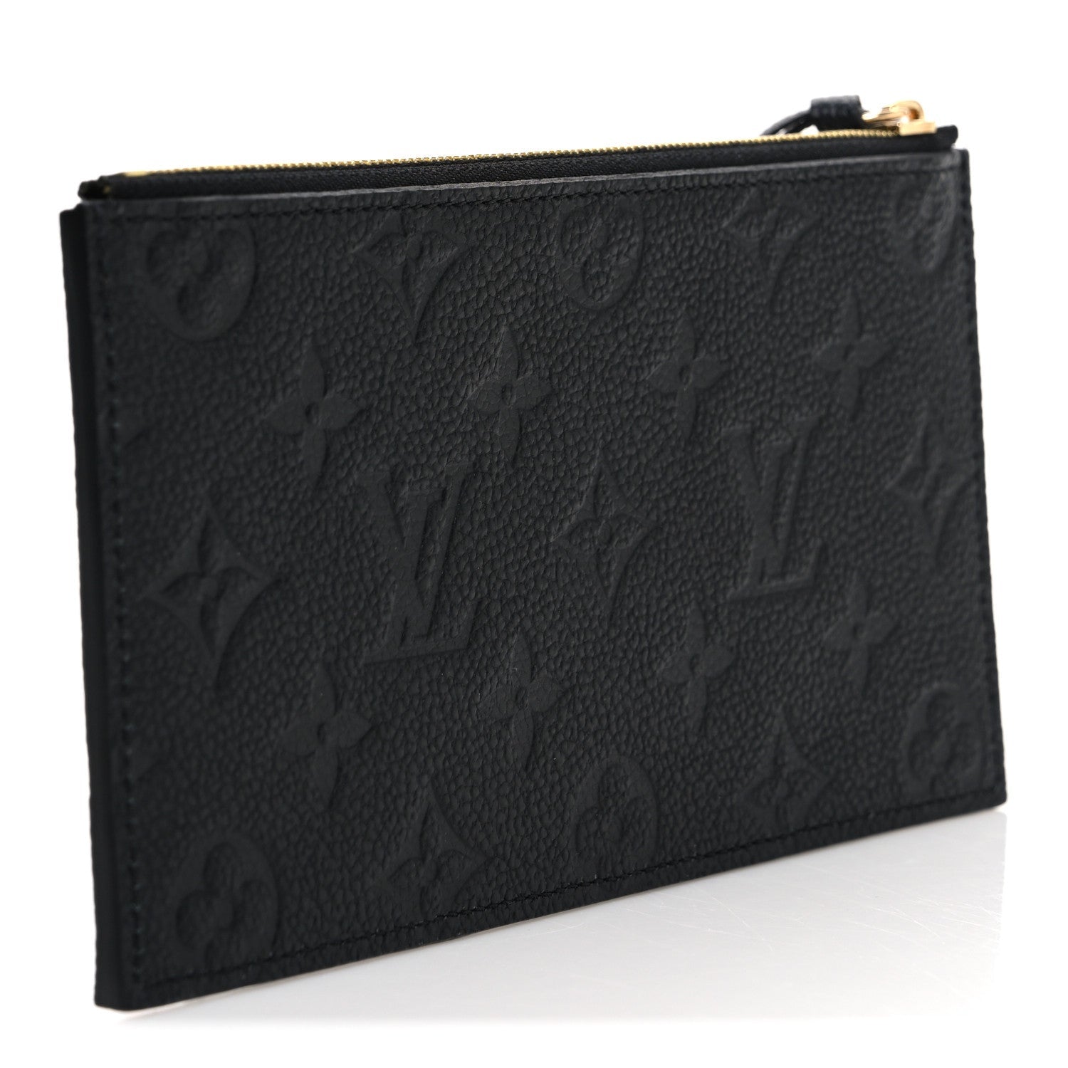 Louis Vuitton Empreinte Felicie Chain Wallet Zippered Insert Black