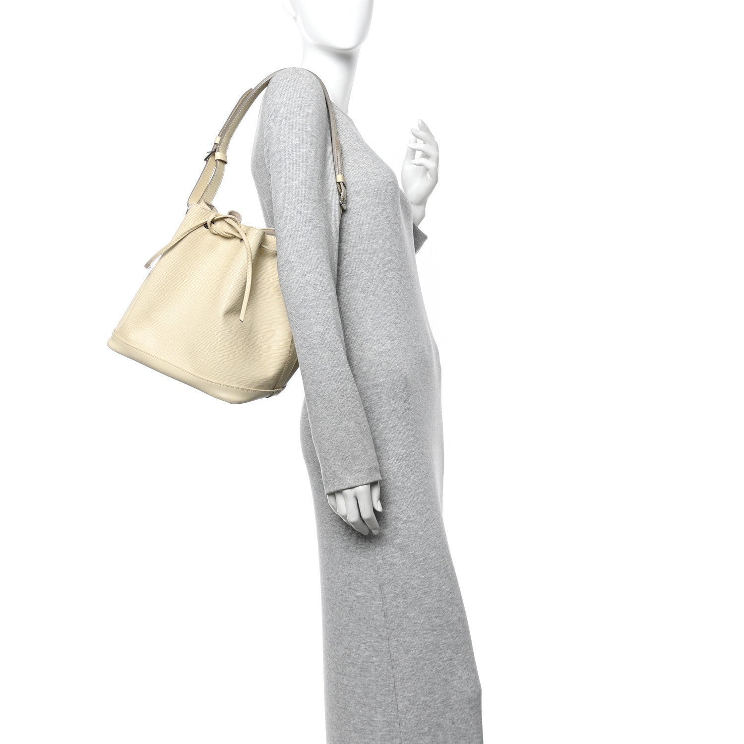 Louis Vuitton Epi Petit Noe NM Ivory