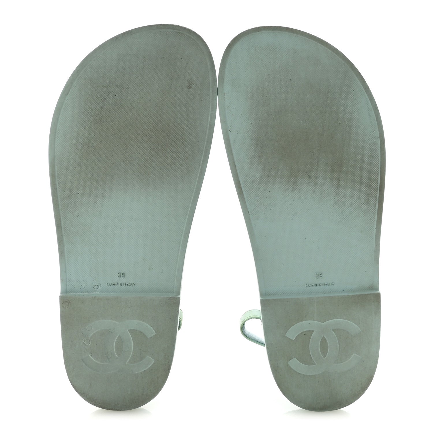 Rubber CC Dad Sandals 39 Light Blue