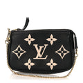 Louis Vuitton Empreinte Monogram Giant Mini Pochette Accessories Black