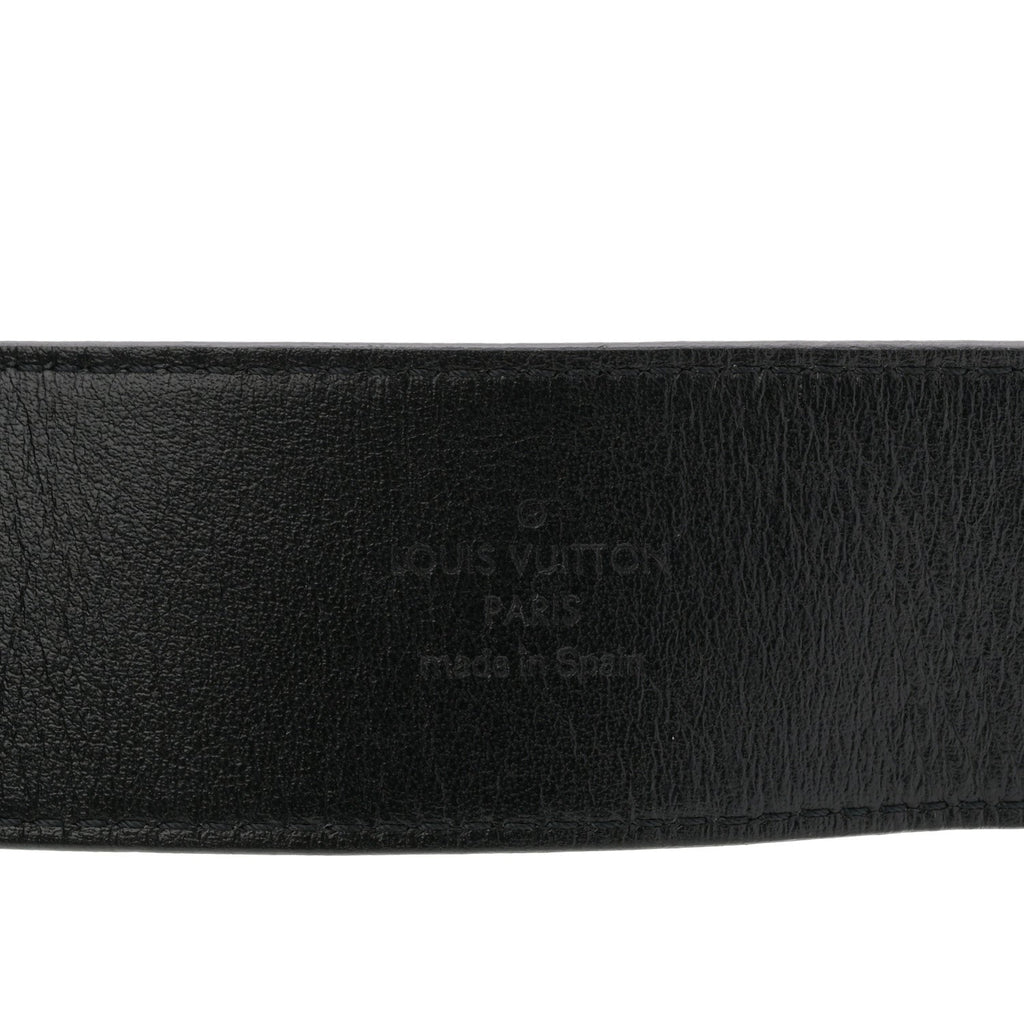 Louis Vuitton PVC Monogram 40mm LV Initiales Reversible Belt 85 34 Iridescent Prism