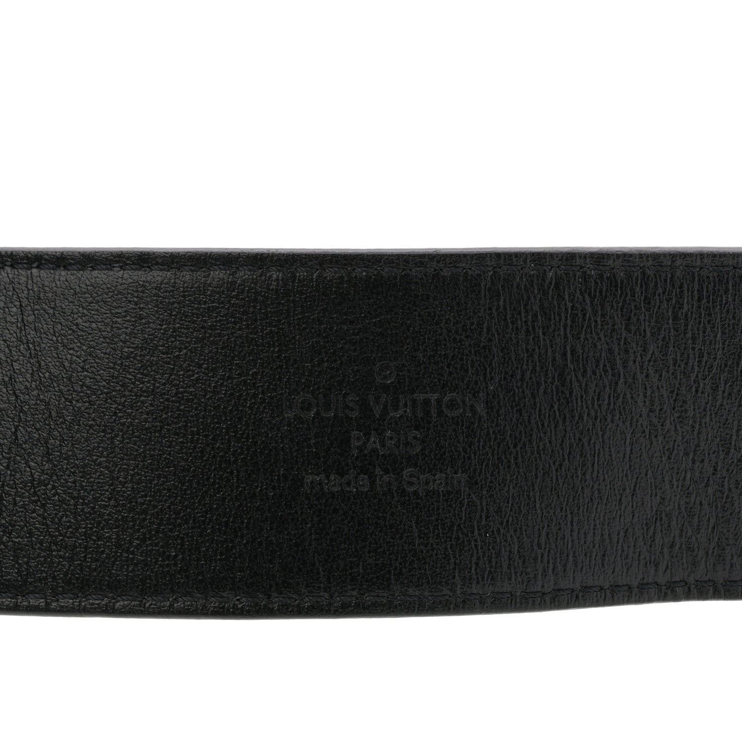 Louis Vuitton PVC Monogram 40mm LV Initiales Reversible Belt 85 34 Iridescent Prism