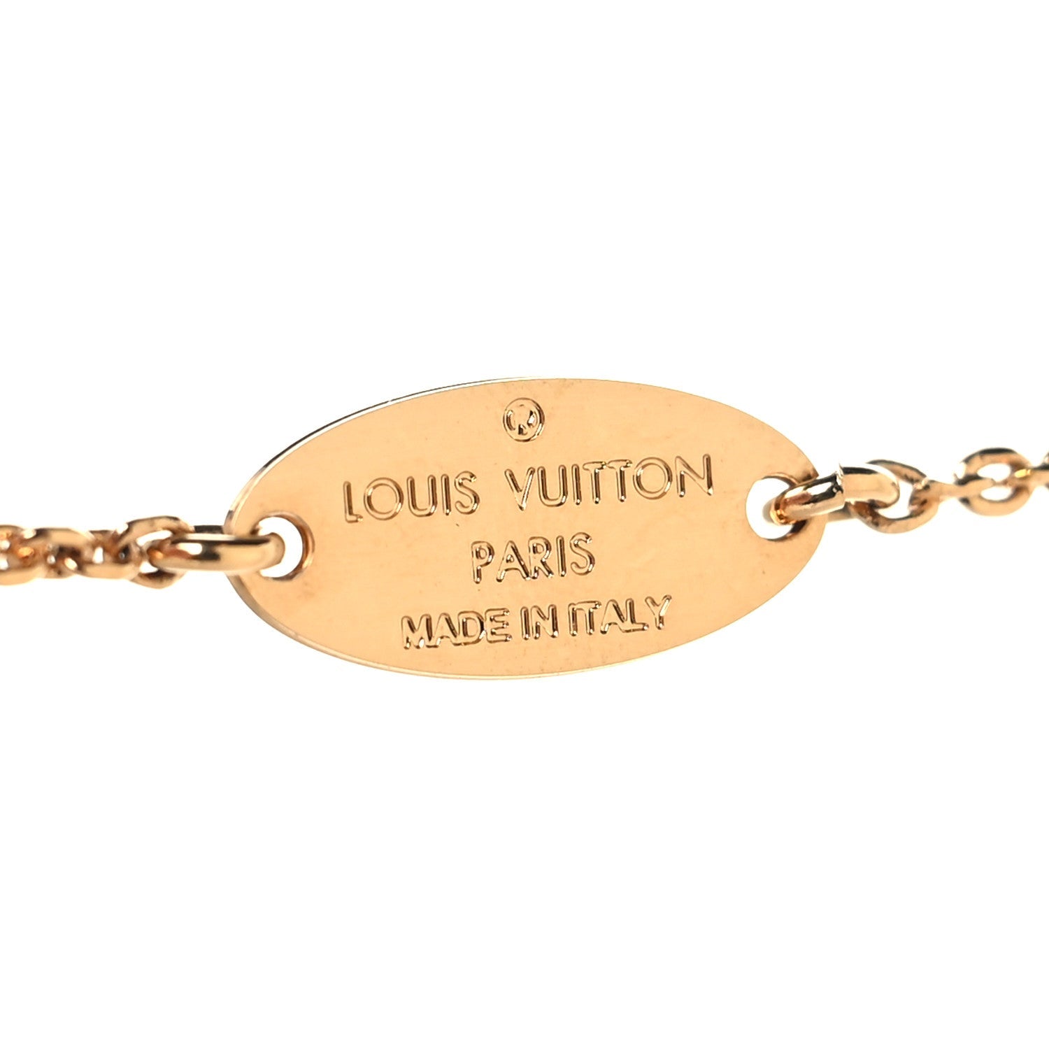 Louis Vuitton Metal LV And Me Letter X Necklace Gold