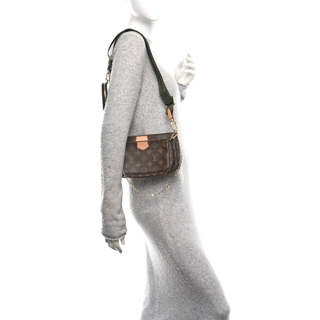 Louis Vuitton Monogram Multi Pochette Accessories Kaki